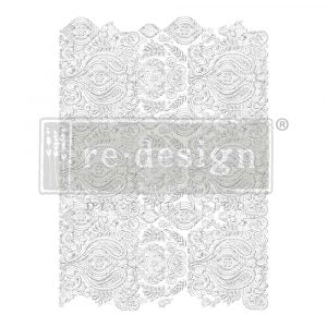 SALE:Redesign Furniture Decor Transfer-White Engraving