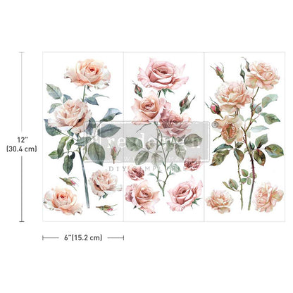 Redesign Decor transferBlush Symphony Small 3 sheets