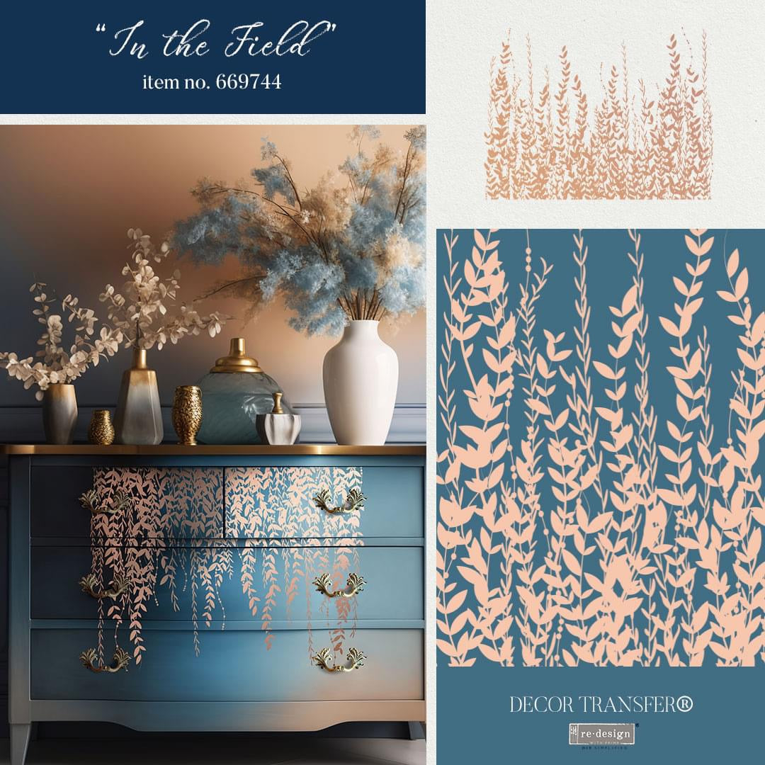 Redesign KACHA DecorTransfer-In the Field-Rose Gold