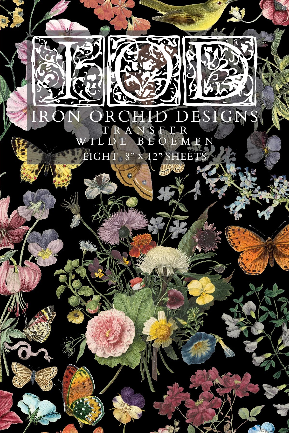 IOD Furniture Transfer " WILD BLOEMEN