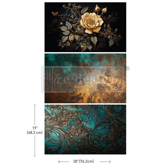 ReDesign Decoupage Tissue-Petals Adorned-3 Stunning designs