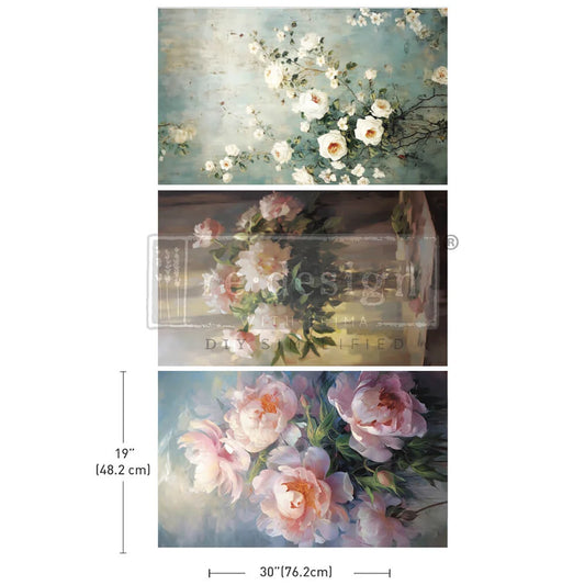 ReDesign Decoupage Tissue -Bountiful Beauty-3 Stunning designs