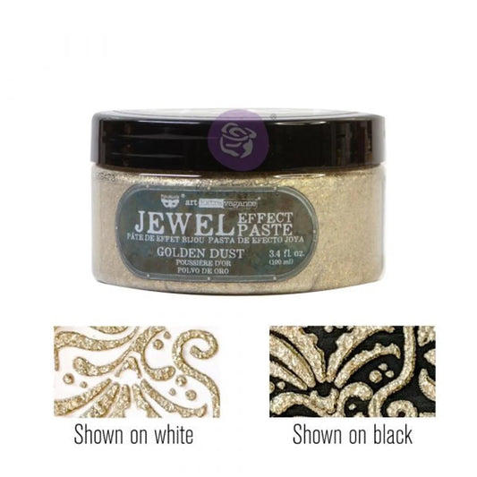 Art Extravagance Jewel Texture Paste-Golden Dust.