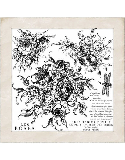 IOD Stamp- Rose Toile