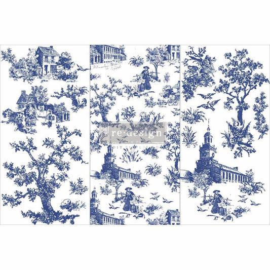 Redesign Decor transfer-Toile Small-3 sheets